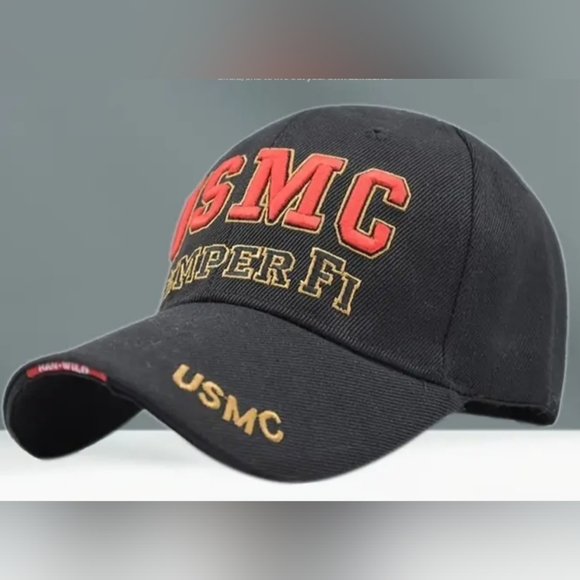 COPY - New USMC Marine Corps Baseball Hat.  See all pics choose style/color/mes… - Picture 12 of 14